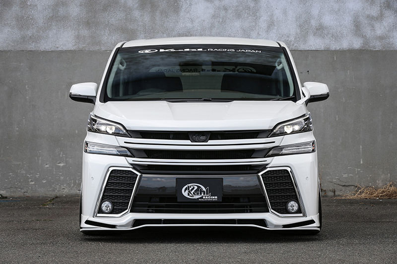 EPR INT 15 Onwards Vellfire 30 Series AH30 KUL Style Front Lip