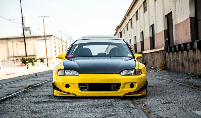 EPR-INT. EG Civic Hatch Back RB Style Wide Body Front Bumper