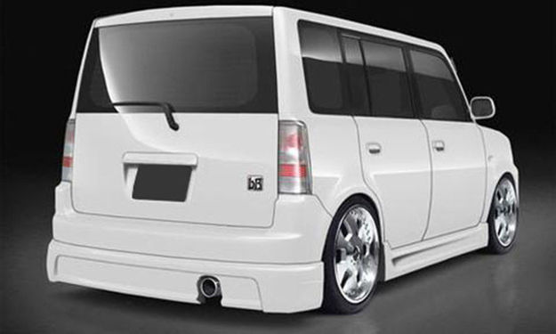 04-05 Scion bB xB NCP XP30 JP Style Rear Under Spoiler (Facelifted)