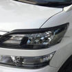 Picture of 08-15 Vellfire 20 series AH20 CP Style headlight eyebrow (Shorter)