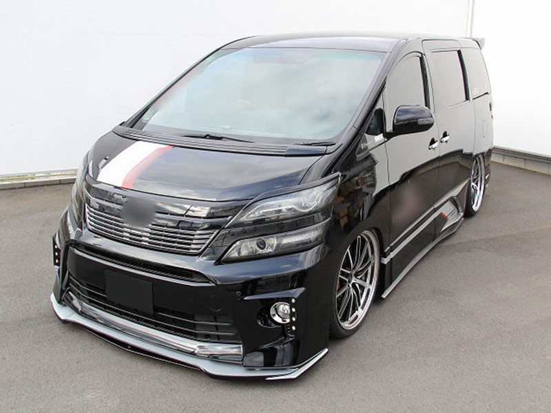 EPR-INT. 12-15 Vellfire 20 series AH20 SS Style front lip (Facelift ...