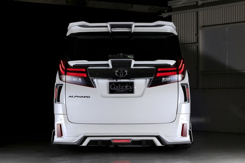 EPR-INT. 15 onwards Vellfire 30 series AH30 BPG Style rear spoiler