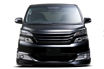 Picture of 08-15 Vellfire 20 series AH20 AFF Style headlight eyebrow