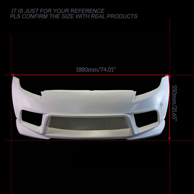 Picture of 09 onwards 370Z Z34 WBS Style Front Bumper