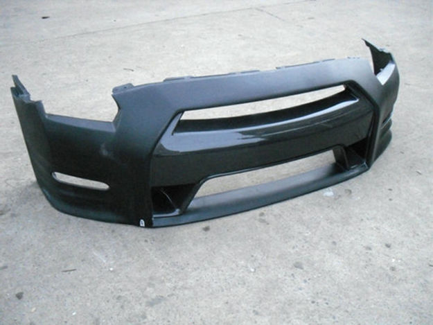 Picture of 11-13 R35 GTR OEM Style Front Bumper w/o LED (DBA Front Bumper)
