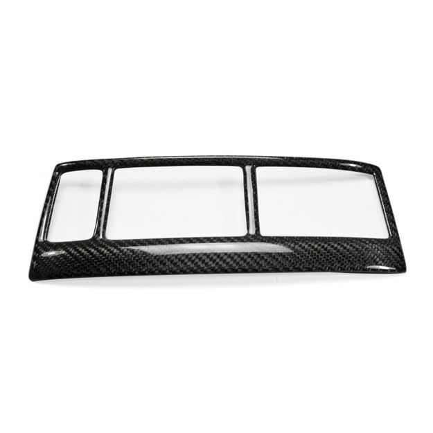 Picture of R34 GTR Air Con Surround Stick on Type (RHD) Carbon Fiber