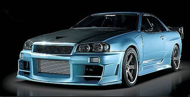 Picture of Skyline R34 GTR DO style front bumper