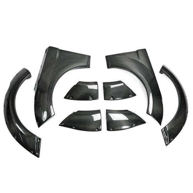 Picture of Veloster EGR Style Front & Rear Fender Flares 8 Pcs