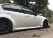 Picture of Infiniti G37 TP Style Wide body Side skirt