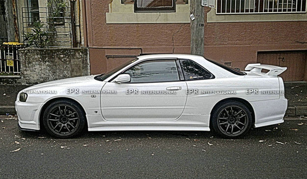 Picture of R34 GTT GTR conversion kit OE Side Skirt extesnion  (Can only fitted with conversion side skirt)