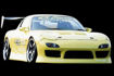 Picture of Mazda RX7 FD 93-97 BN-Sports Full Body Kit