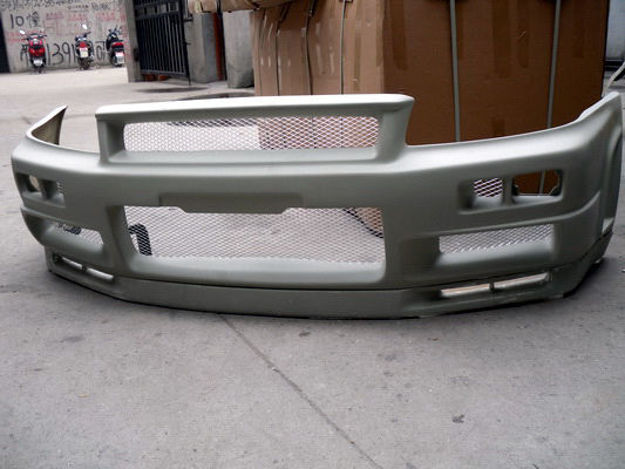Picture of Skyline R34GTR NSM Style Front Bumper