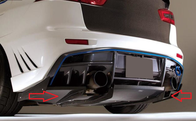 Picture of EVO 10 VRS Style Ultimate Rear Diffuser