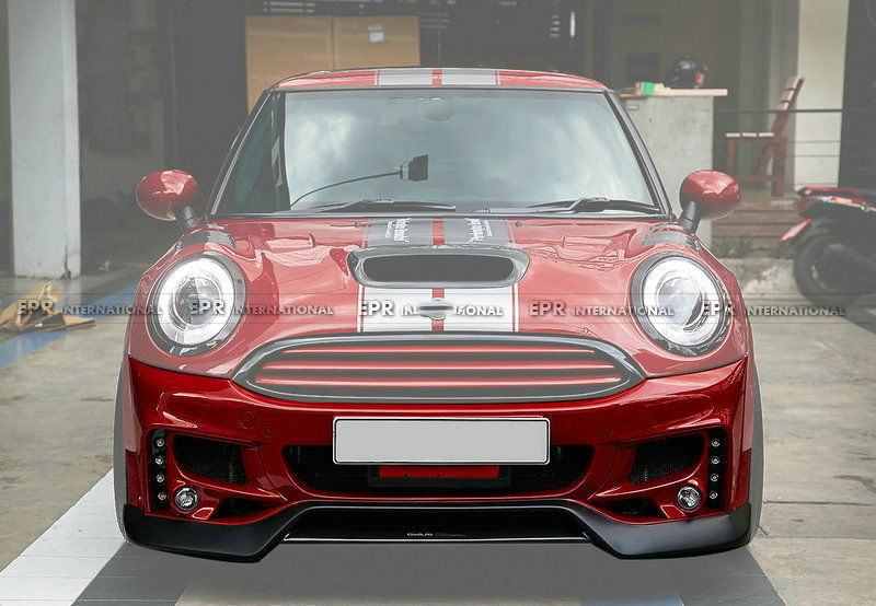 Epr Int F Mini Cooper S Dag Style Ver Front Bumper With Fog Light Covers Led