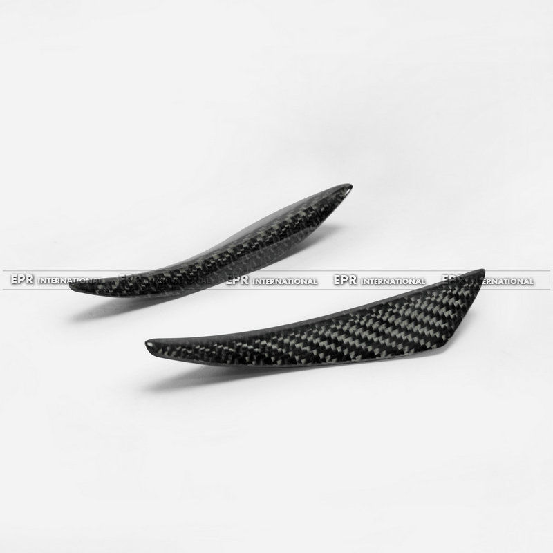 EPR-INT. Universal Front Bumper Canard Bent Style 4Pcs