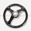 Picture of Deep Dish Type Steering wheel (335mm diameter, deep around 60mm, 6 bolts 70mm PCD (Same fitment with MOMO, OMP & Sparco)