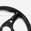 Picture of S Type Flat Steering wheel (340mm diamete, 6 bolts 70mm PCD (Same fitment with MOMO, OMP & Sparco)