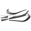 Picture of Mercedes Benz A-Class W176 16-17 Front Bumper Canards+Front Lip Glossy CF 8PCS