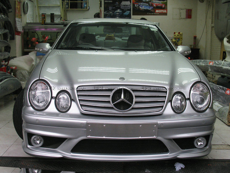 Бампер мерседес clk w208