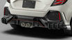 Picture of 2017 onwards Civic Type R FK8 M Type rear under spoiler 5Pcs