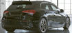 Picture of MERCEDES BENZ A-CLASS 2021 W177 A250 AMG Hatchback - A35 Rear Diffuser Conversion Kit (Chrome Tailpipes)