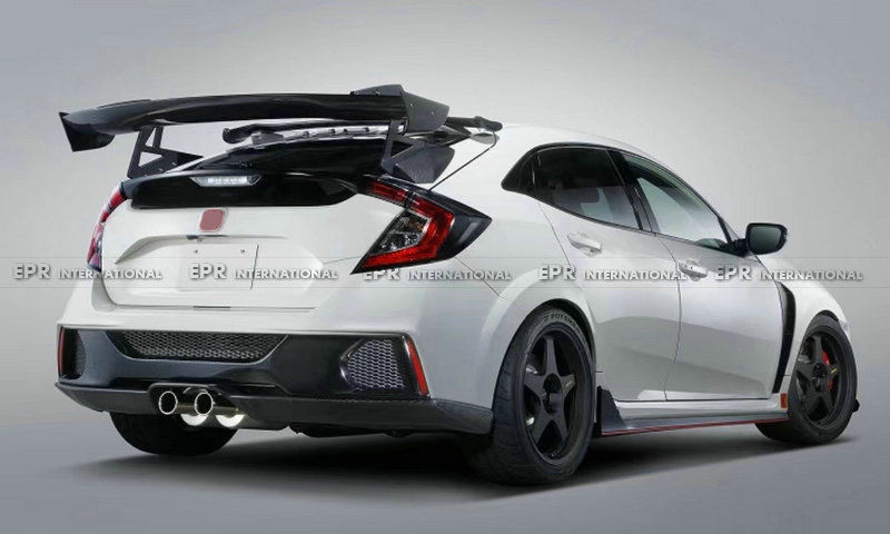 EPR-INT. Honda Civic FK7 FK8 SPN Type Rear GT Spoiler