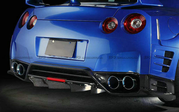 Picture of 2008-16 R35 TS style rear under bumper Ver.2 (3 pcs kit)