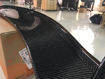 Picture of FK8 CIVIC TYPE-R ES Style Gurney flap (For OE wing blade) Red Carbon Fiber - USA WAREHOUSE