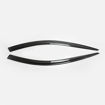 图片 2017+ Kia Stinger Wind visor deflector 4Pcs Carbon Fiber - USA WAREHOUSE